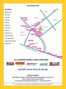 Image of 990 Sq.ft 2 BHK Apartment / Flat for sale in K And N Group Dream Homes Mohali, Sector 117, Mohali for Rs. 5550000