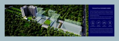 Image of 1120 Sq.ft 2.5 BHK Apartment / Flat for sale in Jhamtani Vision Ace, Tathawade, Pune for Rs. 11000000