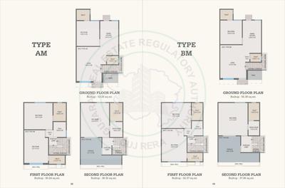 Image of 1756 Sq.ft 4 BHK Villa for sale in Navya Swarnim Palace, Tarsali, Vadodara for Rs. 8100000