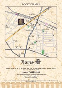 Image of 720 Sq.ft 1 BHK Apartment / Flat for sale in Heritage Janki Heritage, Chembur, Mumbai for Rs. 14000000