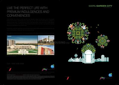 Image of 1080 Sq.ft 2 BHK Apartment / Flat for sale in Godrej Eden G And H, Chandkheda, Ahmedabad for Rs. 5000000