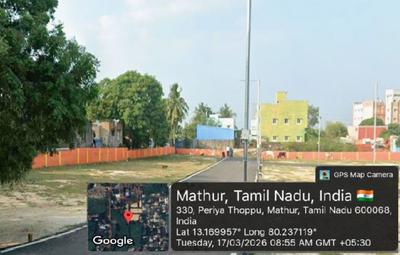 Image of 800 Sq.ft Residential Plot / Land for sale in AVM Metro City, Mathur, Mathavaram, Chennai for Rs. 5040000