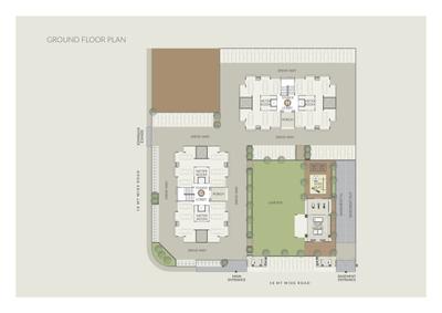 Image of 1425 Sq.ft 3 BHK Apartment / Flat for sale in Vishwanath Maher Homes 2, Shela, Ahmedabad for Rs. 8000000