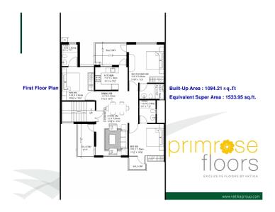 Image of 1056 Sq.ft 2 BHK Builder Floor for sale in Vatika Primrose Floors, Sector 82, Gurgaon for Rs. 13500000