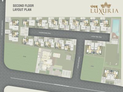 Image of 2553 Sq.ft 4.5 BHK Duplex for sale in Pancham Luxuria, Vemali, Vadodara for Rs. 28000000