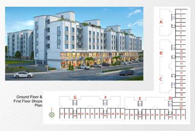 Image of 690 Sq.ft 2 BHK Apartment / Flat for sale in Shivansh Sharnam, Kalali, Vadodara for Rs. 2600000