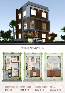 Image of 2250 Sq.ft 3 BHK Villa for sale in Kakatiya Golden Meadows, Patancheru, Sangareddy for Rs. 13500000