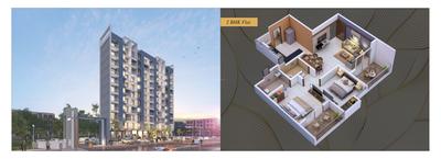 Image of 900 Sq.ft 2 BHK Apartment / Flat for sale in Rajveer Imperia, Pimpri, Pune for Rs. 8700000
