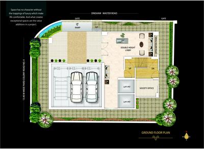 Image of 850 Sq.ft 2 BHK Apartment / Flat for sale in Pearl Aurelia, Dadar East, Mumbai for Rs. 39000000