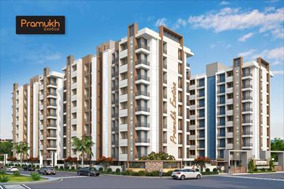 Image of 676 Sq.ft 2 BHK Apartment / Flat for sale in Shreeji Pramukh Exotica Block A1 To A2 B1 To B3, Mavdi, Rajkot for Rs. 3800000