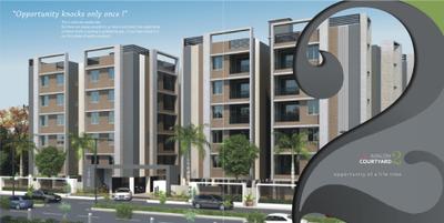 Image of 1404 Sq.ft 2 BHK Apartment / Flat for sale in Avalon Courtyard 2, Maninagar, Ahmedabad for Rs. 6600000