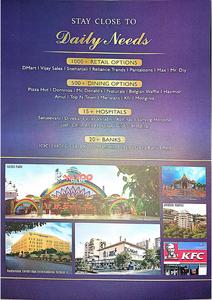 Image of 448 Sq.ft 1 BHK Apartment / Flat for sale in Om Vighnaharta Tower, Virar West, Virar for Rs. 3950000