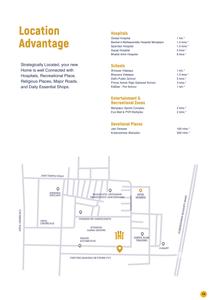 Image of 1960 Sq.ft 3 BHK Apartment / Flat for sale in Khushboo Parshwa Hiya Harmony, Manjalpur, Vadodara for Rs. 10500000