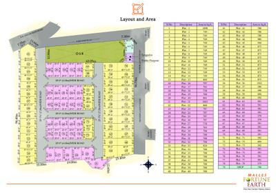Image of 883 Sq.ft Residential Plot / Land for sale in Malles Fortune Earth, Mannivakkam, Chennai for Rs. 6100000