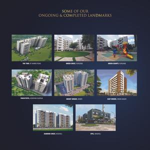 Image of 1000 Sq.ft 2 BHK Apartment / Flat for sale in Anand Siddhigiri, Kondhwa, Pune for Rs. 8500000