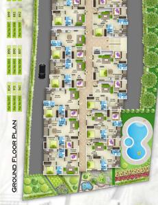 Image of 1200 Sq.ft 3 BHK Apartment / Flat for sale in DS Max DSMAX SPARK NEST, Chokkanahalli, Bengaluru for Rs. 9900000
