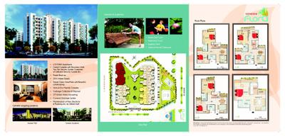 Image of 936 Sq.ft 2 BHK Apartment / Flat for sale in Genesis Flora, Daganheri, Bhiwadi for Rs. 2400000