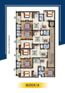 Image of 1050 Sq.ft 2 BHK Apartment / Flat for sale in Vyam Metro Apartments, Noida Extension, Greater Noida for Rs. 4054000