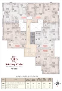 Image of 1350 Sq.ft 3 BHK Apartment / Flat for sale in Akshay Vista, Dhayari, Pune for Rs. 10300000