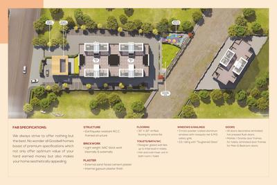 Image of 980 Sq.ft 2 BHK Apartment / Flat for sale in Choice Goodwill Fabian, Lohegaon, Pune for Rs. 6500000