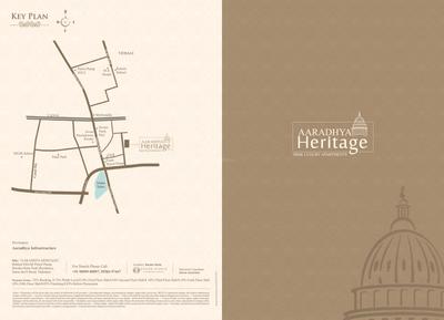 Image of 1200 Sq.ft 3 BHK Apartment / Flat for sale in Aaradhya Heritage, Sama Savli, Vadodara for Rs. 6900000