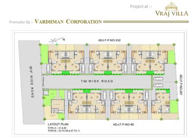 Image of 2250 Sq.ft 4 BHK Villa for sale in Vardhman Vraj Villa, Raysan, Gandhinagar for Rs. 28000000
