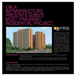 Image of 2020 Sq.ft 3 BHK Apartment / Flat for sale in Gala Gardenia, South Bopal, Ahmedabad for Rs. 13100000