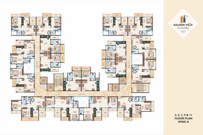 Image of 540 Sq.ft 1 BHK Apartment / Flat for sale in Golden Ville, Badlapur West, Badlapur for Rs. 2100000