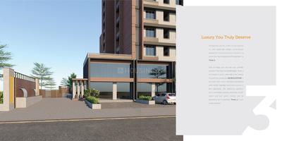 Image of 3159 Sq.ft 3 BHK Apartment / Flat for sale in Sai Texas 3, Raysan, Gandhinagar for Rs. 13500000