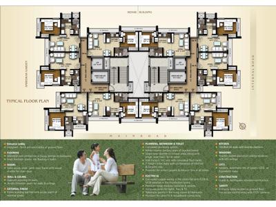 Image of 510 Sq.ft 1 BHK Apartment / Flat for sale in Sai Rayan Park, Govandi, Mumbai for Rs. 9100000