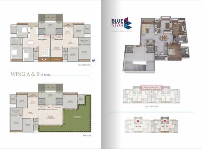 Image of 2250 Sq.ft 3 BHK Apartment / Flat for sale in Life Style Blue Star, Rander, Surat for Rs. 22000000