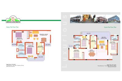 Image of 604 Sq.ft 1 BHK Apartment / Flat for sale in Amarnath Amravati Apartments, Baddi, Solan for Rs. 1490000
