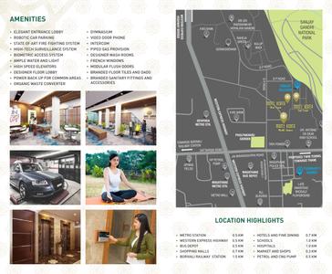 Image of 480 Sq.ft 1 BHK Apartment / Flat for sale in Monte Verita North Annexe, Borivali East, Mumbai for Rs. 8800000