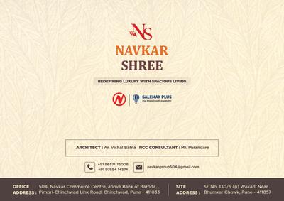Image of 1950 Sq.ft 4 BHK Apartment / Flat for sale in Navkarshree Building, Wakad, Pune for Rs. 18500000