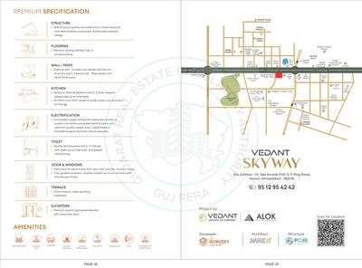 Image of 3618 Sq.ft 4 BHK Apartment / Flat for sale in Vedant Skyway, Vastral, Ahmedabad for Rs. 13300000