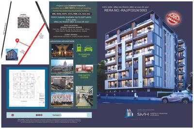 Image of 1199 Sq.ft 3 BHK Apartment / Flat for sale in Siddhi Vinayak Homes, Mansarovar, Jaipur for Rs. 5100000