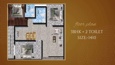 Image of 1060 Sq.ft 2 BHK Builder Floor for sale in CSB Madhav Kunj, Noida Extension, Greater Noida for Rs. 5799000