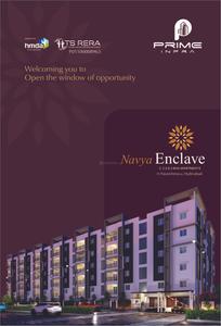 Image of 1030 Sq.ft 2 BHK Apartment / Flat for sale in Prime Navya Enclave, Patancheru, Sangareddy for Rs. 6500000