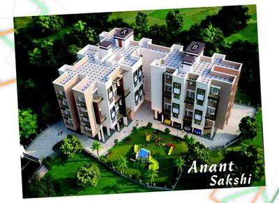 Image of 650 Sq.ft 1 BHK Apartment / Flat for sale in Anant Sakshi, Panvel, Navi Mumbai for Rs. 5500000