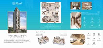 Image of 980 Sq.ft 2 BHK Apartment / Flat for sale in Sanghvi Nesta, Thane West, Thane for Rs. 13000000