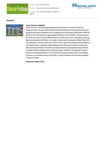 Vascon Fortunaa Brochure 1