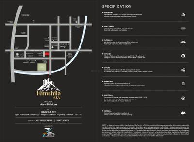 Image of 2124 Sq.ft 3 BHK Apartment / Flat for sale in Himshila Sky, GIDC Naroda, Ahmedabad for Rs. 8500000