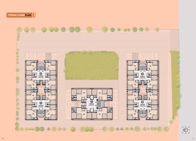 Image of 1187 Sq.ft 2 BHK Apartment / Flat for sale in Tavra Golden Luxuria, Vadadla, Bharuch for Rs. 3200000