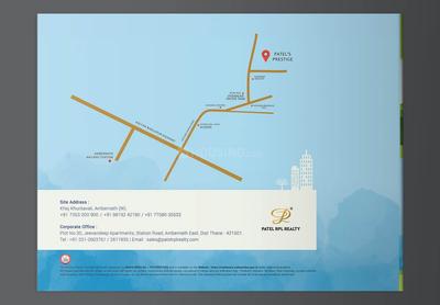 Image of 840 Sq.ft 2 BHK Apartment / Flat for sale in Patels Prestige, Ambernath West, Ambernath for Rs. 3200000