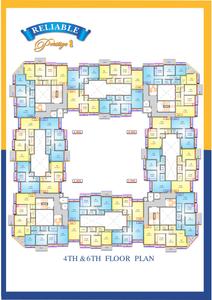 Image of 690 Sq.ft 1 BHK Apartment / Flat for sale in Reliable Prestige, Nalasopara East, Nala Sopara for Rs. 3500000
