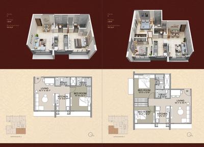 Image of 550 Sq.ft 1 BHK Apartment / Flat for sale in Parshuram Heights, Borivali East, Mumbai for Rs. 13000000