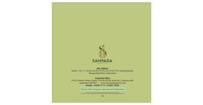 Image of 180 Sq.ft Residential Plot / Land for sale in Sampada Central Residency, Ibrahimpatnam, Hyderabad for Rs. 3190999