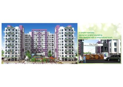 Image of 612 Sq.ft 1 BHK Apartment / Flat for sale in Venkatesh Oxy Valley Phase 1, Wagholi, Pune for Rs. 3800000