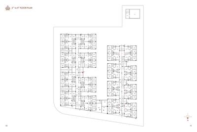 Image of 880 Sq.ft 3 BHK Apartment / Flat for sale in JMJ Sapphire Heights, Bajrang Wadi, Rajkot for Rs. 5000000