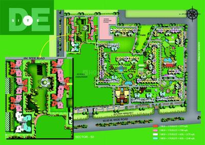 Image of 2140 Sq.ft 4 BHK Apartment / Flat for sale in Amrapali Crystal Homes Phase 1, Sector 76, Noida for Rs. 29318000
